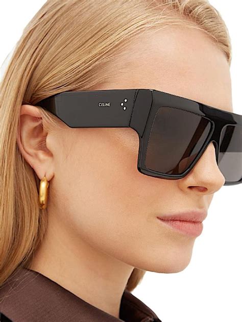 celine 60mm flat top sunglasses|celine sunglasses clearance.